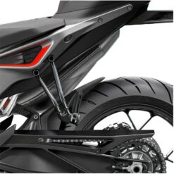 Puig 0024J Rear Fender Extension, Black For KTM 790 Duke (2018-) -Motorcycle Gear Shop puig 0024j rear fender extension black image2
