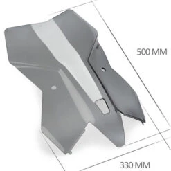 Puig 20414W Touring Windshield For KTM 390 Adventure (2020-) -Motorcycle Gear Shop puig 20414w touring windshield image8