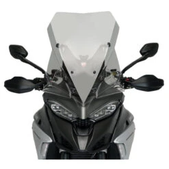 Puig 20728W Touring Windshield For Ducati Multistrada V4 (2021-) -Motorcycle Gear Shop puig 20728w touring windshield image6