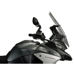 Puig 20728W Touring Windshield For Ducati Multistrada V4 (2021-) -Motorcycle Gear Shop puig 20728w touring windshield image7