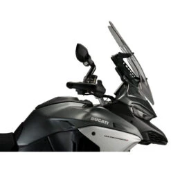 Puig 20728W Touring Windshield For Ducati Multistrada V4 (2021-) -Motorcycle Gear Shop puig 20728w touring windshield image8