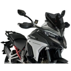 Puig 20729W Sport Windshield For Ducati Multistrada V4 (2021-) -Motorcycle Gear Shop puig 20729w sport windshield image13