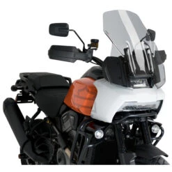 Puig 20840W Touring Windshield For Harley-Davidson Pan America 1250 (2021-) -Motorcycle Gear Shop puig 20840w touring windshield image3