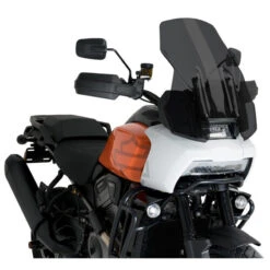 Puig 20840W Touring Windshield For Harley-Davidson Pan America 1250 (2021-) -Motorcycle Gear Shop puig 20840w touring windshield image9