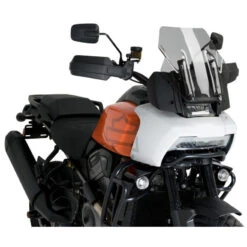 Puig 20841W Sport Windshield For Harley-Davidson Pan America 1250 (2021-) -Motorcycle Gear Shop puig 20841w sport windshield image3