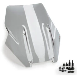 Puig 20841W Sport Windshield For Harley-Davidson Pan America 1250 (2021-) -Motorcycle Gear Shop puig 20841w sport windshield image6