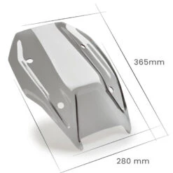 Puig 21225W Sport Screen For Aprilia Tuareg 660 (2022-) -Motorcycle Gear Shop puig 21225w sport screen image5