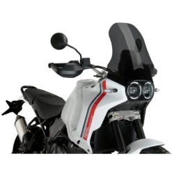 Puig 21437W Touring Windshield For Ducati DesertX (2022-) -Motorcycle Gear Shop puig 21437w touring windshield image6