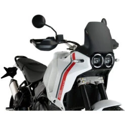 Puig 21448W Sport Windshield For Ducati DesertX (2022-) -Motorcycle Gear Shop puig 21448w sport windshield image10