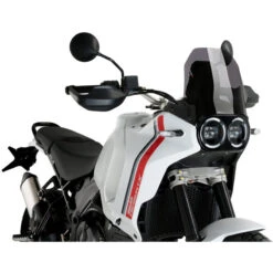 Puig 21448W Sport Windshield For Ducati DesertX (2022-) -Motorcycle Gear Shop puig 21448w sport windshield image8