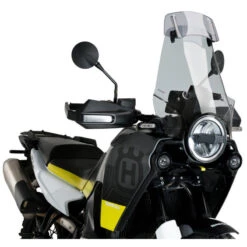 Puig 21483H Touring Windshield With Visor, Smoked For Husqvarna Norden 901 (2022-)