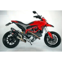 QD ADUC0400002 Twin "Slip-On" Exhaust Set For Ducati Hypermotard 821 (2013-)