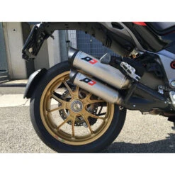 QD ADUC0430001 2 In 1 In 2 Full System Exhaust For Ducati Multistrada 1200 (2015-2017) -Motorcycle Gear Shop qd aduc0430001 2 in 1 full exhaust image6