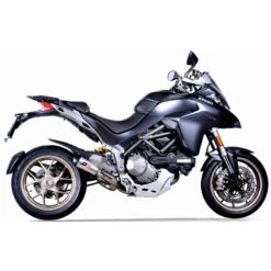 QD ADUC0430012 Gunshot 60 Racing 2-1 Full Exhaust, Titanium For Ducati Multistrada 1260 '15-'17 -Motorcycle Gear Shop qd aduc0430012 gunshot 60 racing 2 1 full exhaust image5