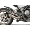QD ADUC0430013 Gunshot Twin 2-1 Full Exhaust, Titanium For Ducati Multistrada 1260 '18-'20 -Motorcycle Gear Shop qd aduc0430013 gunshot twin 2 1 full exhaust