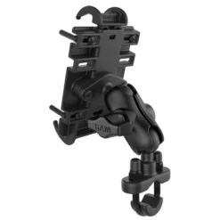 Ram Mount RAM-B-149Z-A-PD3U Quick-Grip (Small Phone) Phone Mount With Handlebar U-Bolt Base -Motorcycle Gear Shop ram mount ram b 149z a pd3u phone mount image3