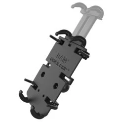 Ram Mount RAM-B-149Z-A-PD4U Quick-Grip (Large Phone) Phone Mount With Handlebar U-Bolt Base -Motorcycle Gear Shop ram mount ram b 149z a pd4u xl phone mount image5