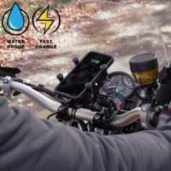 Ram Mount RAM-B-149Z-A-UN12W-V7M Tough-Charge Waterproof Wireless Charging Mount -Motorcycle Gear Shop ram mount ram b 149z a un12w v7m image5