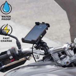 Ram Mount RAM-B-149Z-A-UN14W-V7M Quick-Grip Waterproof Wireless Charging Mount -Motorcycle Gear Shop ram mount ram b 149z a un14w v7m image6