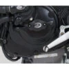 R&G ECS0080.BK Left Side Engine Case Cover For Ducati Hypermotard 820 And Hyperstrada 820 -Motorcycle Gear Shop rg ECC0080 bk engine case hypermotard hyperstrada