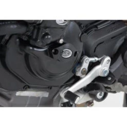 R&G ECS0080.BK Left Side Engine Case Cover For Ducati Hypermotard 820 And Hyperstrada 820 -Motorcycle Gear Shop rg ECC0080 bk engine case hypermotard hyperstrada 2