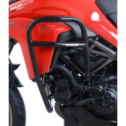 R&G AB0026BK Adventure Bar / Crashbars For Ducati Multistrada 950, 1200 & 1260 -Motorcycle Gear Shop rg ab0026bk adventure bar crashbars image7