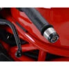 R&G BE0101BK Bar End Sliders For Ducati Models (2016-) -Motorcycle Gear Shop rg be0101bk bar end sliders