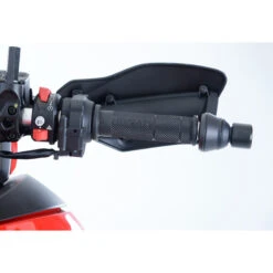 R&G BE0111BK Bar End Sliders For Ducati Multistrada/Hypermotard 950 (2017-) -Motorcycle Gear Shop rg be0111bk bar end sliders image3