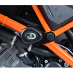 R&G CP0367.BL Aero Style Frame Sliders For KTM 1290 Super Duke R (2014-2019) -Motorcycle Gear Shop rg cp0367 bl frame sliders 1290 super duke r image5