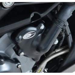 R&G ECC0158.BK Engine Case Cover, RHS Water Pump Aprilia Caponord 1200 / Rally (2013-) -Motorcycle Gear Shop rg ecc0158 bk engine case cover rhs image4