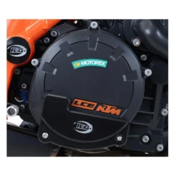 R&G ECS0110BK Engine Case Slider For KTM 1290 Super Duke GT (2017-current) -Motorcycle Gear Shop rg ecs0110bk engine case slider image3