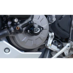 R&G ECS0127BK Engine Case Slider, Left For Ducati Multistrada /Hypermotard Models