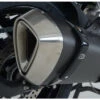 R&G EP0016BK Extra Large Ugly Can Cover Aprilia Caponord 1200, R1200RT (2014-) -Motorcycle Gear Shop rg ep0016bk extra large ugly can cover
