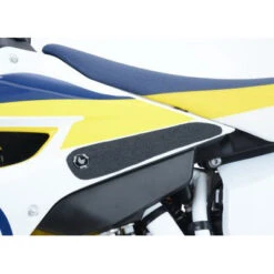 R&G EZRG1100 Tank Traction Pads For Husqvarna FS450 (2015-) -Motorcycle Gear Shop rg ezrg1100bl tank traction pads image3