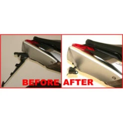 R&G "Tail Tidy" Fender Eliminator Kit For Aprilia SL750 Shiver -Motorcycle Gear Shop rg fender eliminator aprilia sl750 shiver 03
