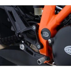 R&G FI0060.BK Frame Inserts For KTM 1050/1090/1190 And 1290 Adventure Models -Motorcycle Gear Shop rg fi0060 bk frame inserts ktm 1190 1290 6