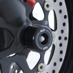 R&G FP0221BK Front Axle Sliders Fork Protectors For Ducati Hypermotard 950 (2019-)