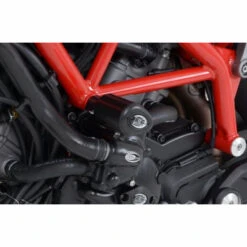 R&G Frame Slider Aero Style For Ducati Hypermotard 820 -Motorcycle Gear Shop rg frame slider aero style ducati hypermotard 820 05