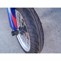 R&G Front Axle Sliders For Husqvarna SMR450 / 510, 610 '06-'09 -Motorcycle Gear Shop rg front axle sliders husqvarna smr 450 02