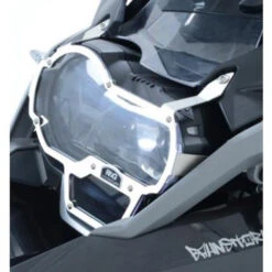 R&G HLG0001.SS Headlight Guard For BMW R1200GS LC (2013-current) -Motorcycle Gear Shop rg hlg0001 ss headlight guard bmw r1200gs lc 3