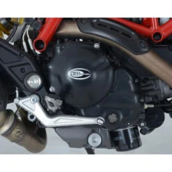 R&G KEC0053.BK Left / Right Engine Case Cover Kit For Ducati Hypermotard 820 And Hyperstrada 820