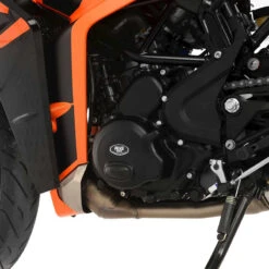 R&G KEC0161R Road/Race Engine Case Cover Kit, 2-Pcs For Husqvarna/KTM Models