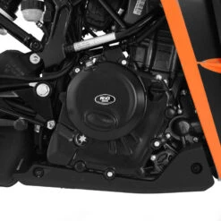 R&G KEC0161R Road/Race Engine Case Cover Kit, 2-Pcs For Husqvarna/KTM Models -Motorcycle Gear Shop rg kec0161r road race engine case cover kit 2 pcs image3
