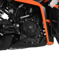 R&G KEC0161R Road/Race Engine Case Cover Kit, 2-Pcs For Husqvarna/KTM Models -Motorcycle Gear Shop rg kec0161r road race engine case cover kit 2 pcs image4