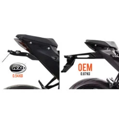 R&G LP0288BK-BK Tail Tidy, Black For KTM 1290 Super Duke R (2020-) -Motorcycle Gear Shop rg lp0288bk bk tail tidy black image4