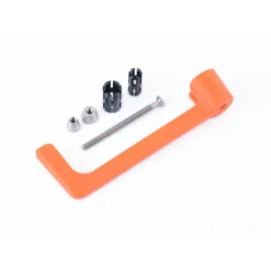 R&G MLG0008.P Lever Guard For Ducati Models -Motorcycle Gear Shop rg mlg0008bk lever guard image4