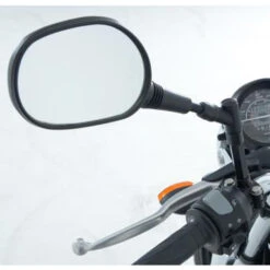 R&G MR0004BK Mirror Risers For Ducati Hypermotard 820, Hyperstrada 820, Yamaha B1100 And FZ-09 -Motorcycle Gear Shop rg mr0004bk mirror risers hypermotard hyperstrada 2