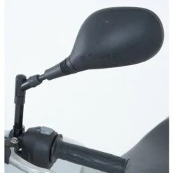 R&G MR0004BK Mirror Risers For Ducati Hypermotard 820, Hyperstrada 820, Yamaha B1100 And FZ-09