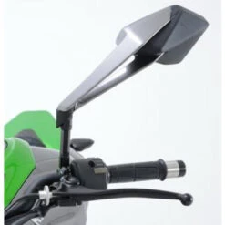 R&G Racing MR0005BK 45mm Mirror Risers M10x1.25 Right Hand Threaded -Motorcycle Gear Shop rg mr0005bk 45mm mirror risers right hand threaded 2