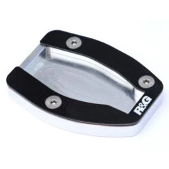 R&G PKS0018.SI Sidestand Foot Enlarger For Ducati Multistrada 1200, Hyperstrada And Hypermotard 820 -Motorcycle Gear Shop rg pks0018 si foot enlarger multistrada 1200 2
